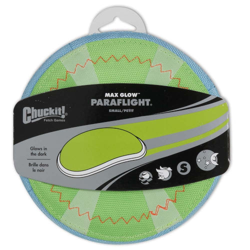 Chuckit! Paraflight Max Glow Dog Toy Small