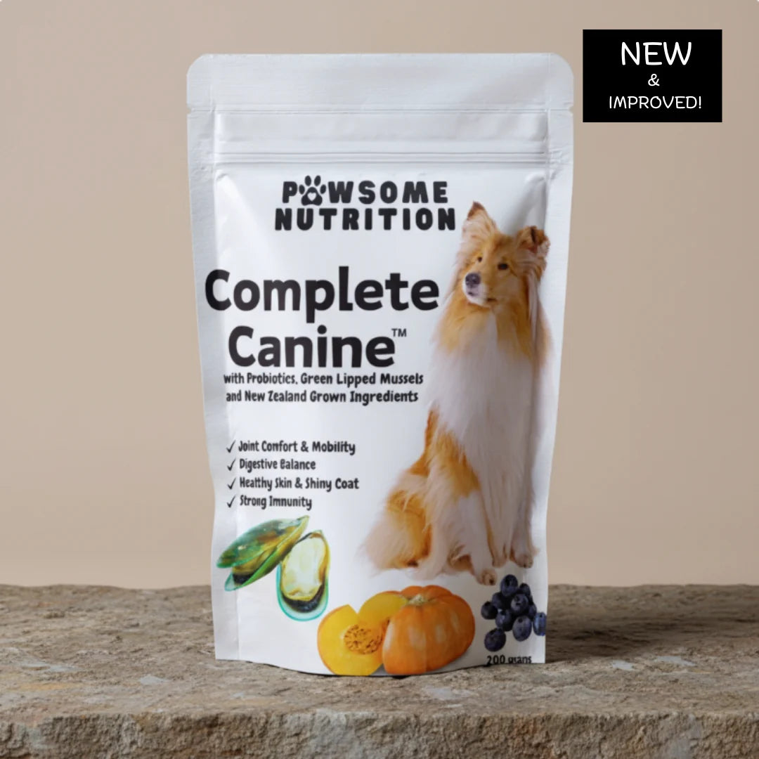 Complete Canine 200g — New Formula Joint, Digestive & Skin Supplement for Dogs