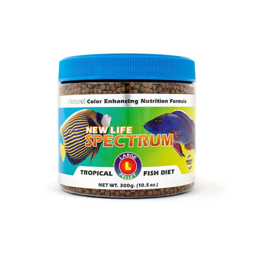 New Life Spectrum Tropical Fish Diet Large Pellet 300 gram