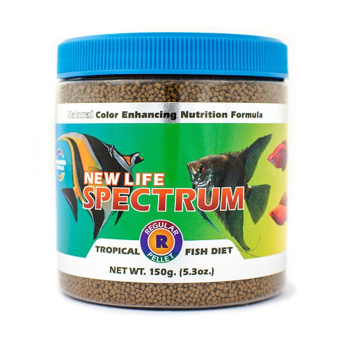 New Life Spectrum Tropical Fish Diet Regular Pellet 300gram