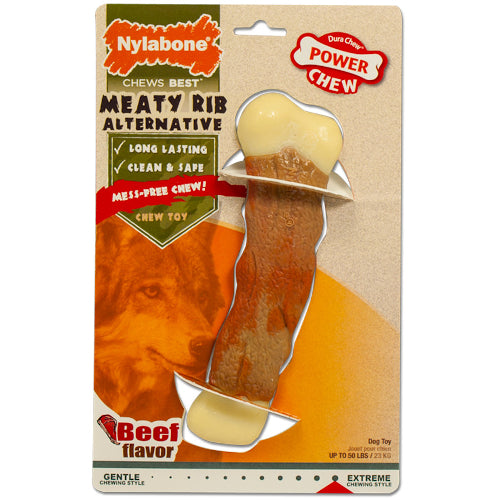 Nylabone Dura Chew Meaty Rib Beef Flavor Large 23kg+