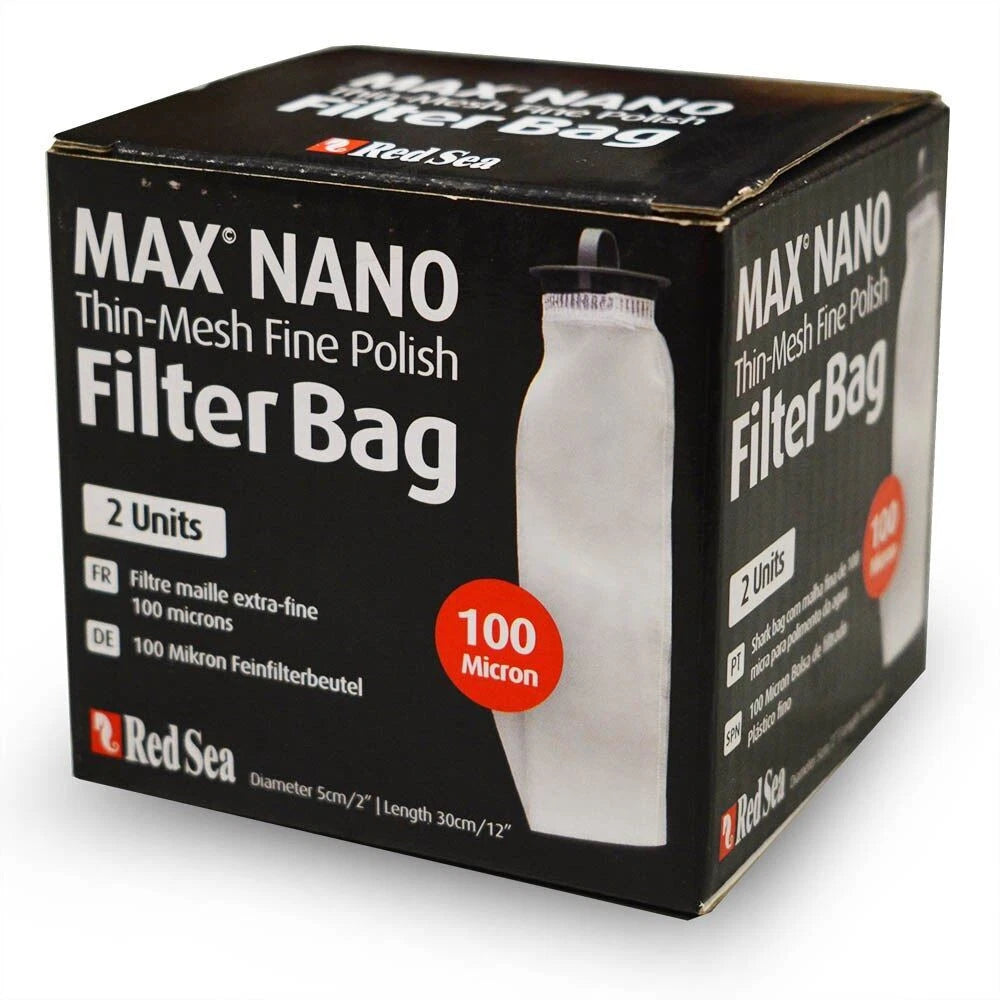 Red Sea Max-Nano Thin Mesh Filter Sock 100 Micron 2 pack