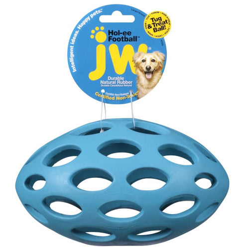 JW Pet Hol-ee Football Dog Toy