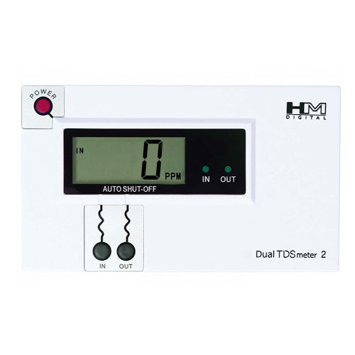 HM Digital Deluxe Dual Inline TDS Meter DM-2