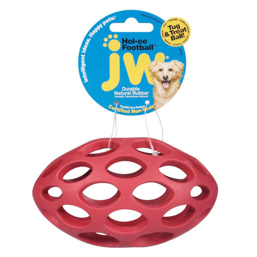 JW Pet Hol-ee Football Dog Toy