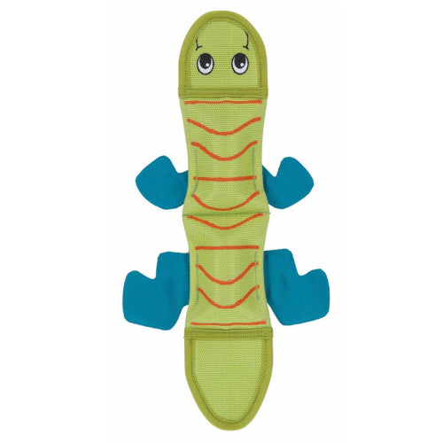 Outward Hound Fire Biterz Dog Toy Lizard