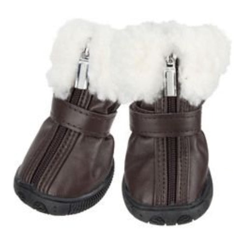 Puppia Pathfinder Dog Boots Brown