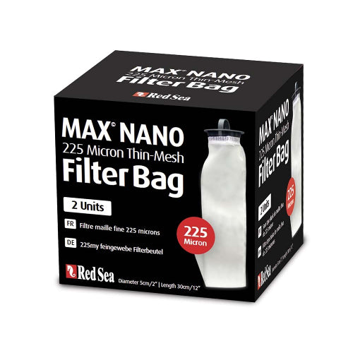 Red Sea Max-Nano Thin Mesh Filter Sock 100 Micron 2 pack