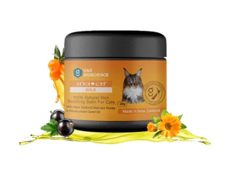 SEWA Cat Gold Balm 20g — Natural pH-Balanced Skin Soothing Balm for Cats