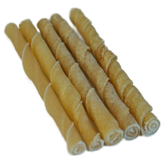 Rawhide Twisted Stick 9-10mm, 100 pack