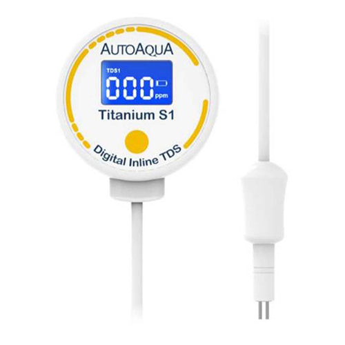 Auto Aqua Titanium S1 Digital Inline TDS Meter with One Probe Sensor