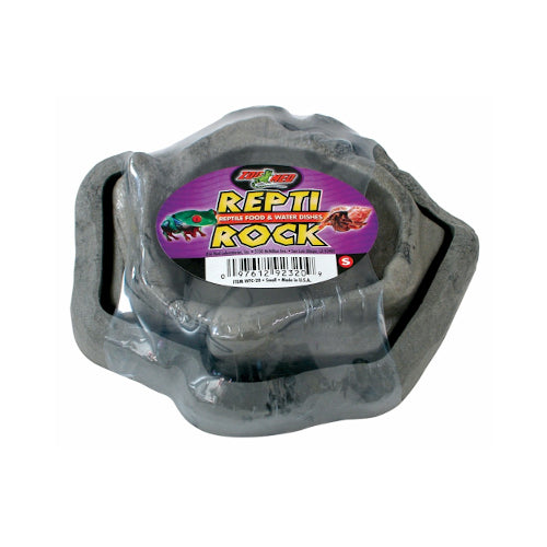 Zoo Med Combo Reptile Rock Food / Water Dish